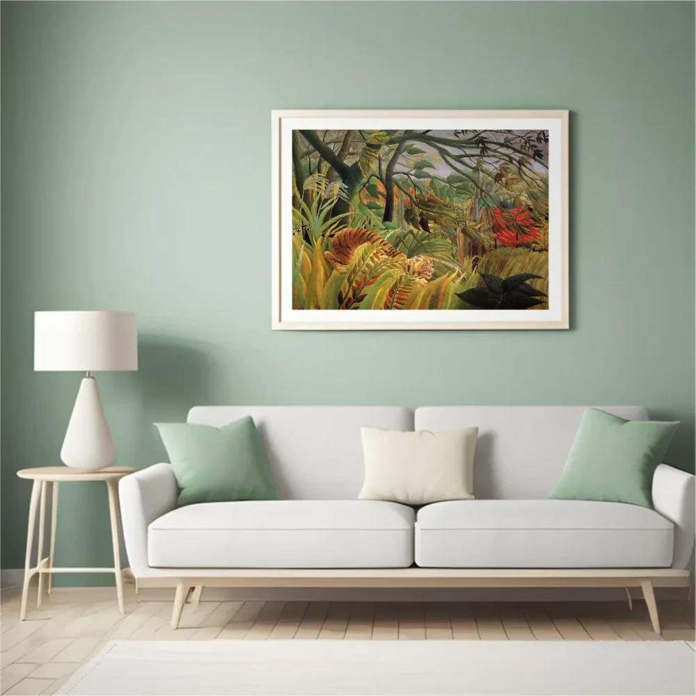 Pintar por números Sorpresa - Henri Rousseau – foto 4