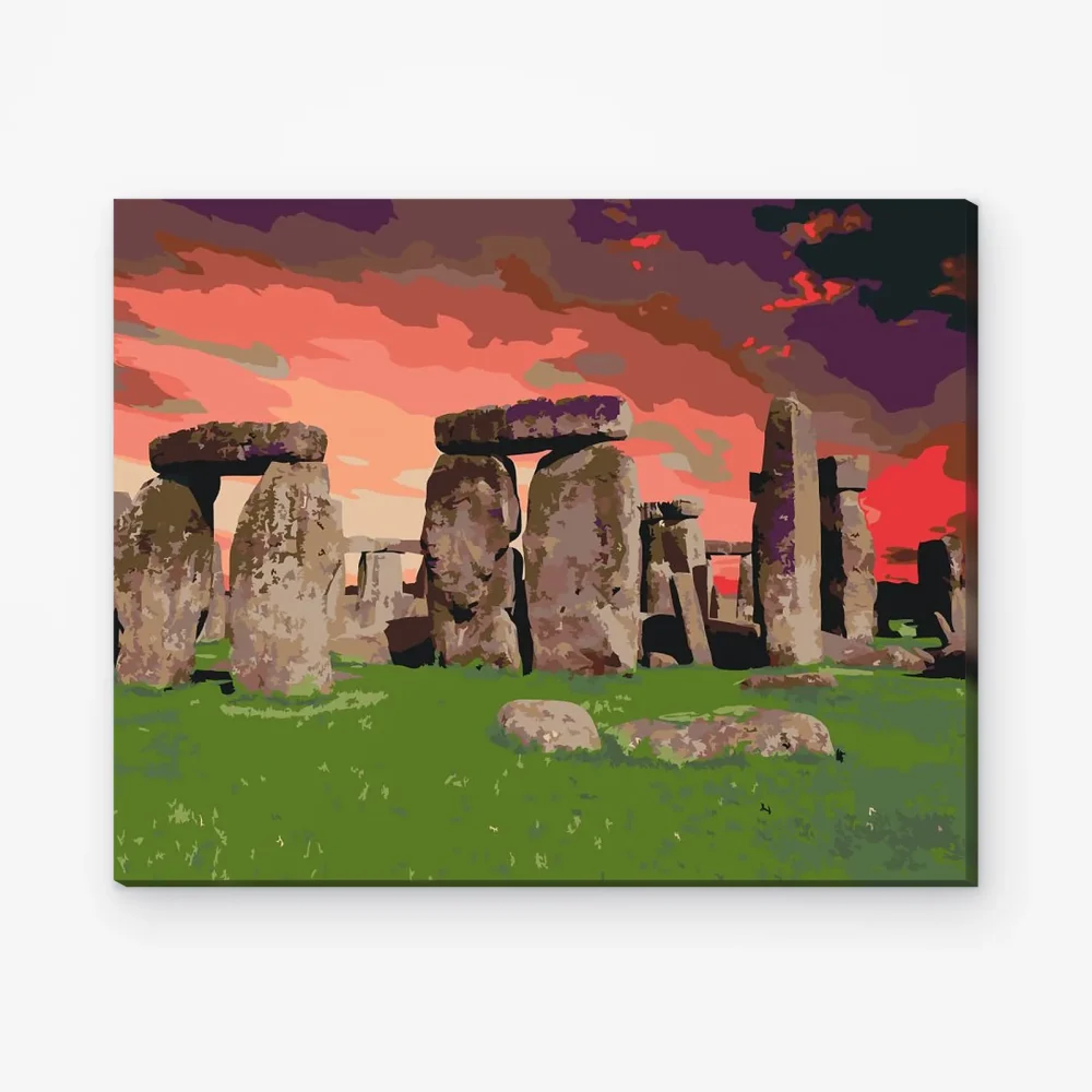 Pintar por Números - Stonehenge