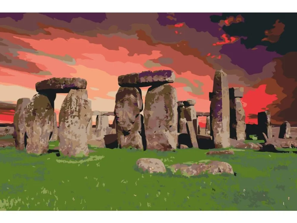 Pintar por números Stonehenge – foto 2
