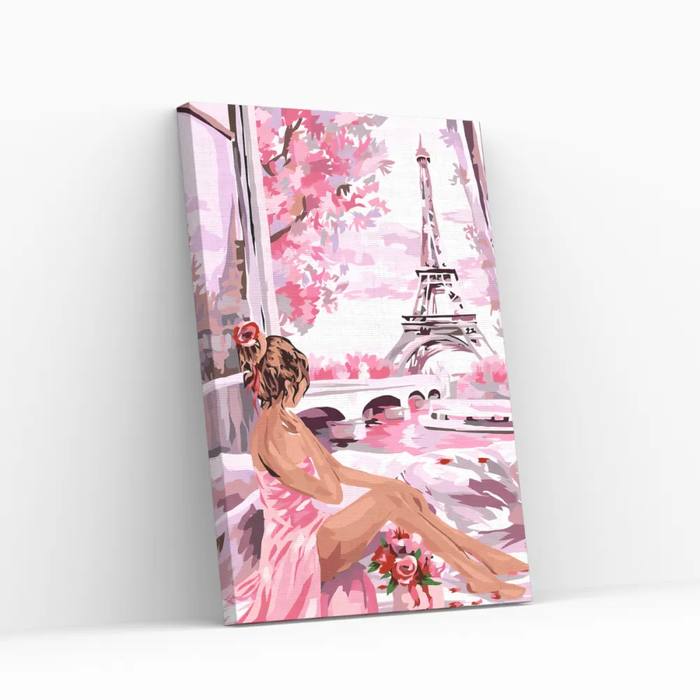 Pintar por números Sueño rosa