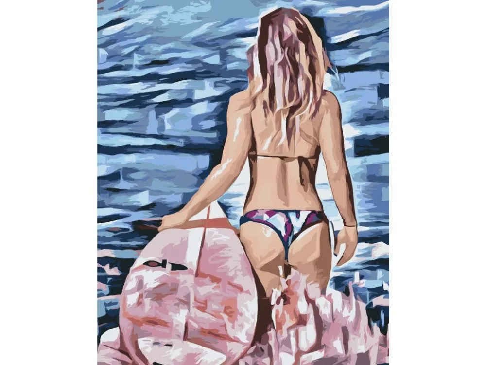 Pintar por números Surfista – foto 2