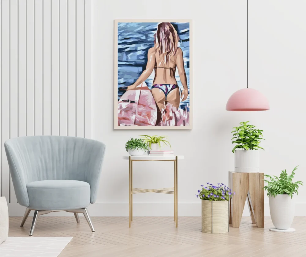 Pintar por números Surfista – foto 5
