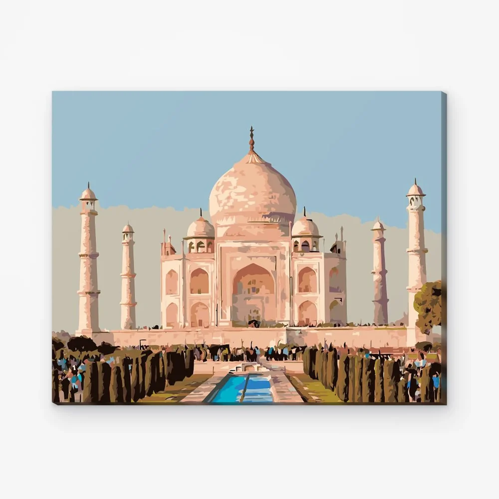 Pintar por Números - Taj Mahal