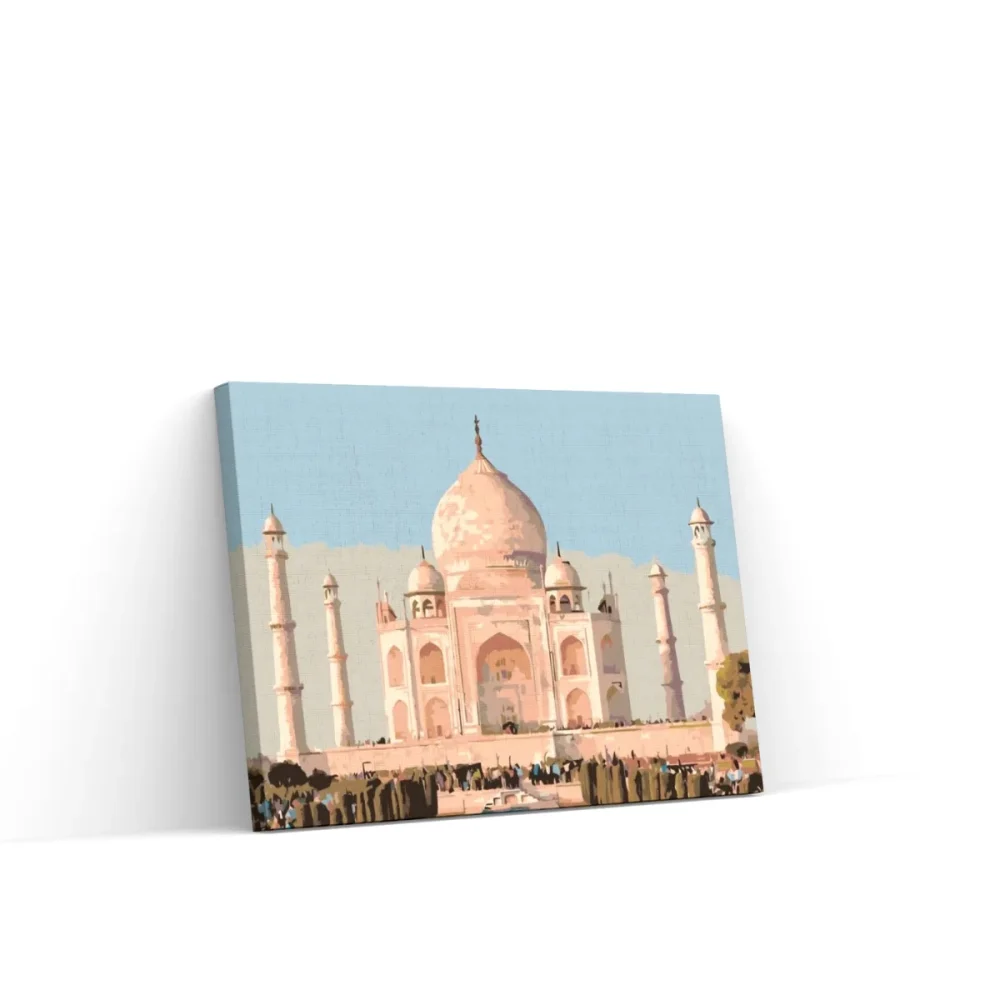 Pintar por números Taj Mahal