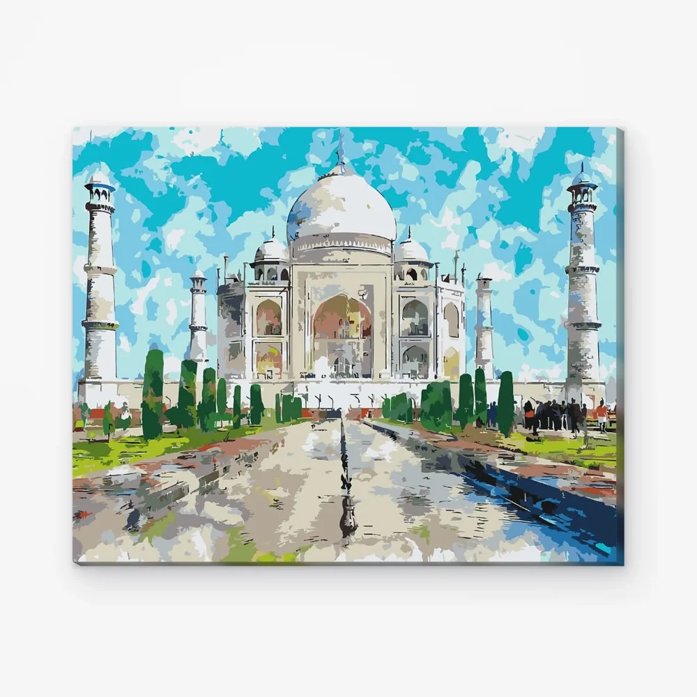 Pintar por Números - Taj Mahal 2