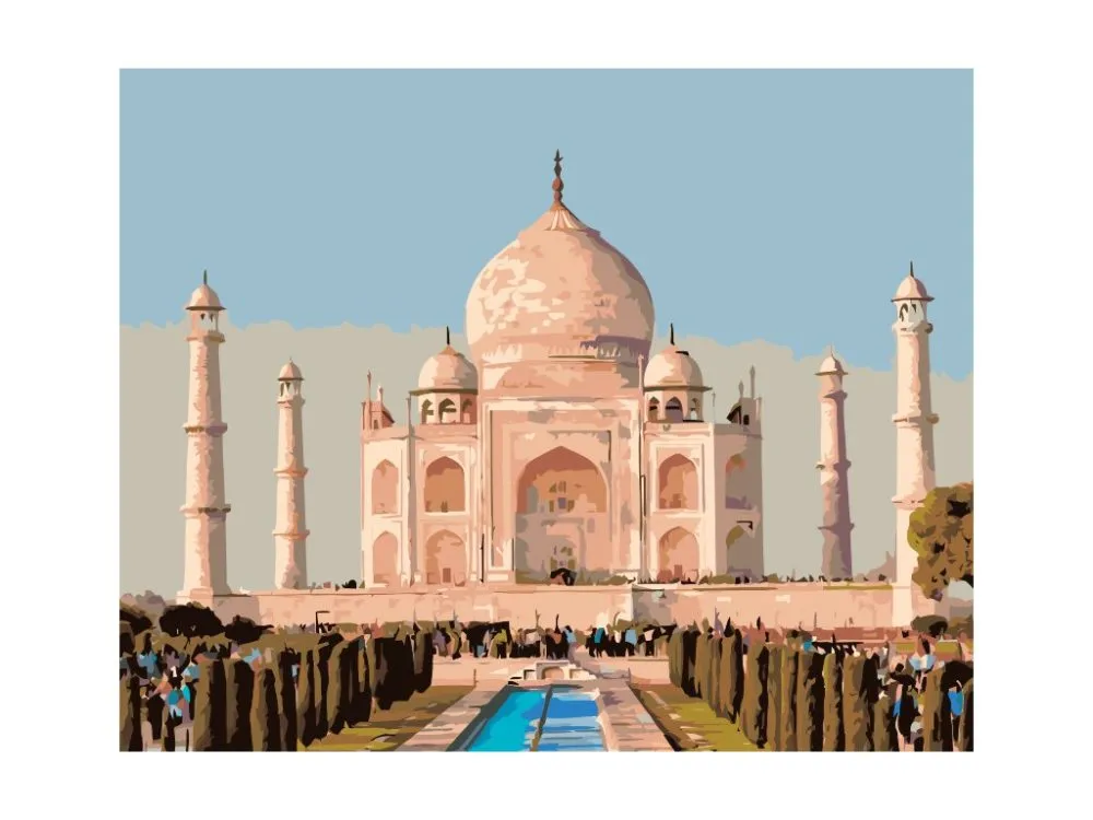 Pintar por números Taj Mahal – foto 2