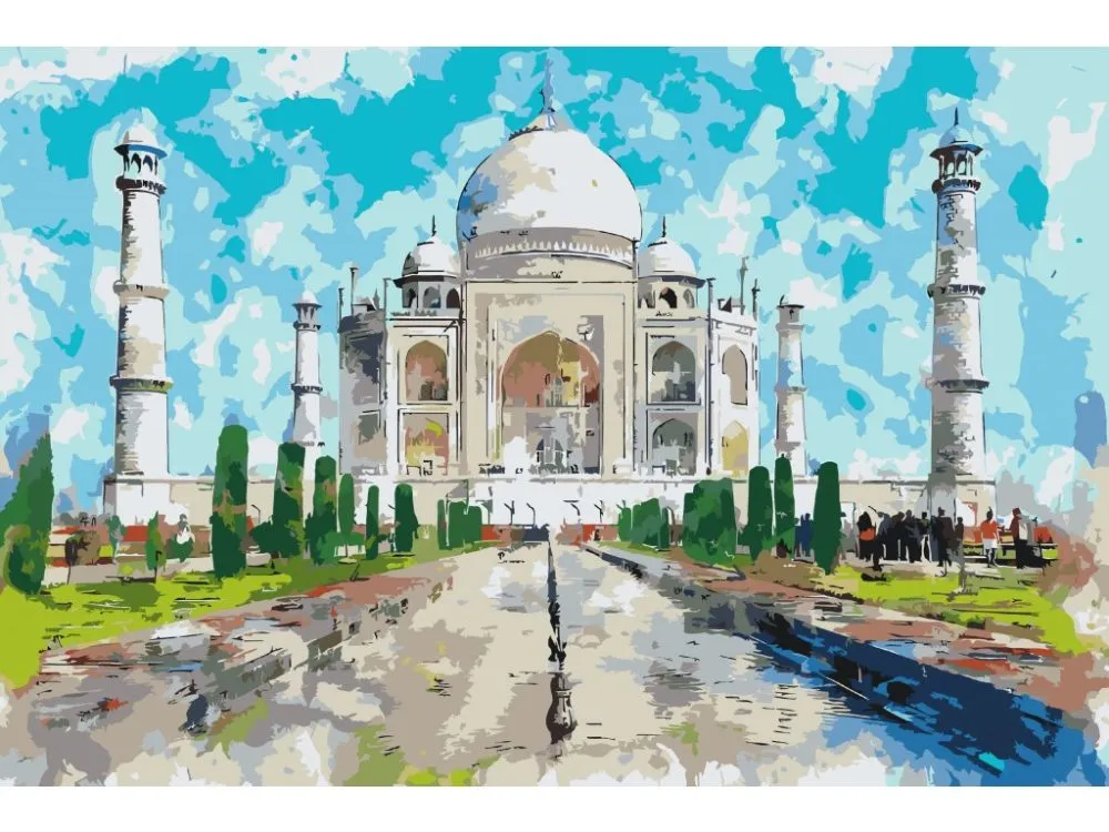Pintar por números Taj Mahal 2 – foto 2