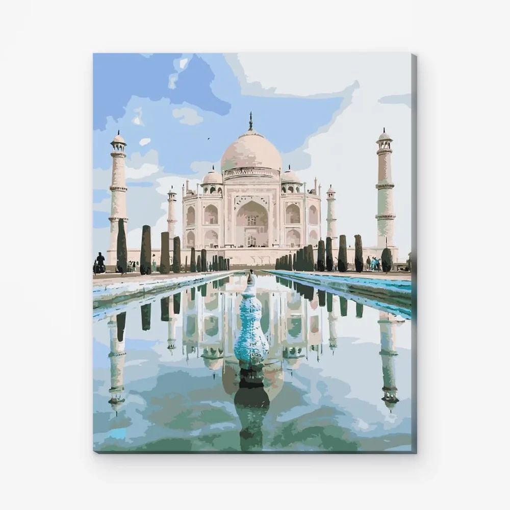 Pintar por Números - Taj Mahal 3