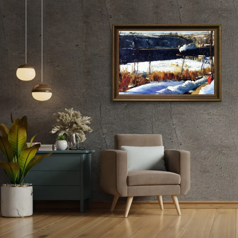 Pintar por números Tarde de invierno – foto 2