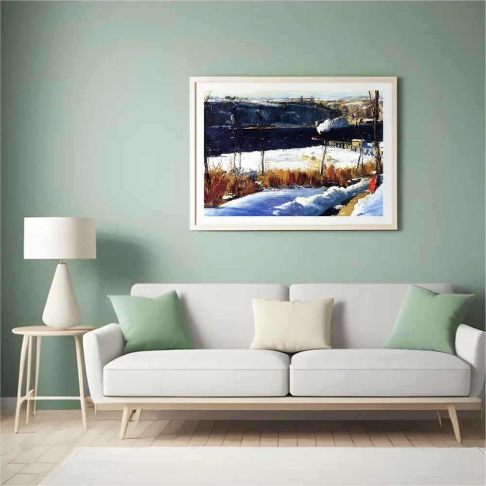 Pintar por números Tarde de invierno – foto 4