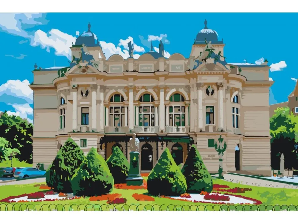Pintar por números Teatro Juliusz Słowacki de Cracovia – foto 2