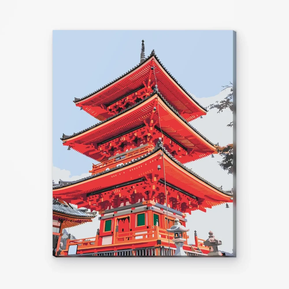Pintar por Números - Templo Senso-ji 2