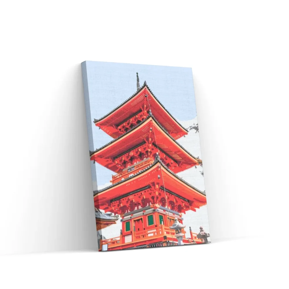 Pintar por números Templo Senso-ji 2
