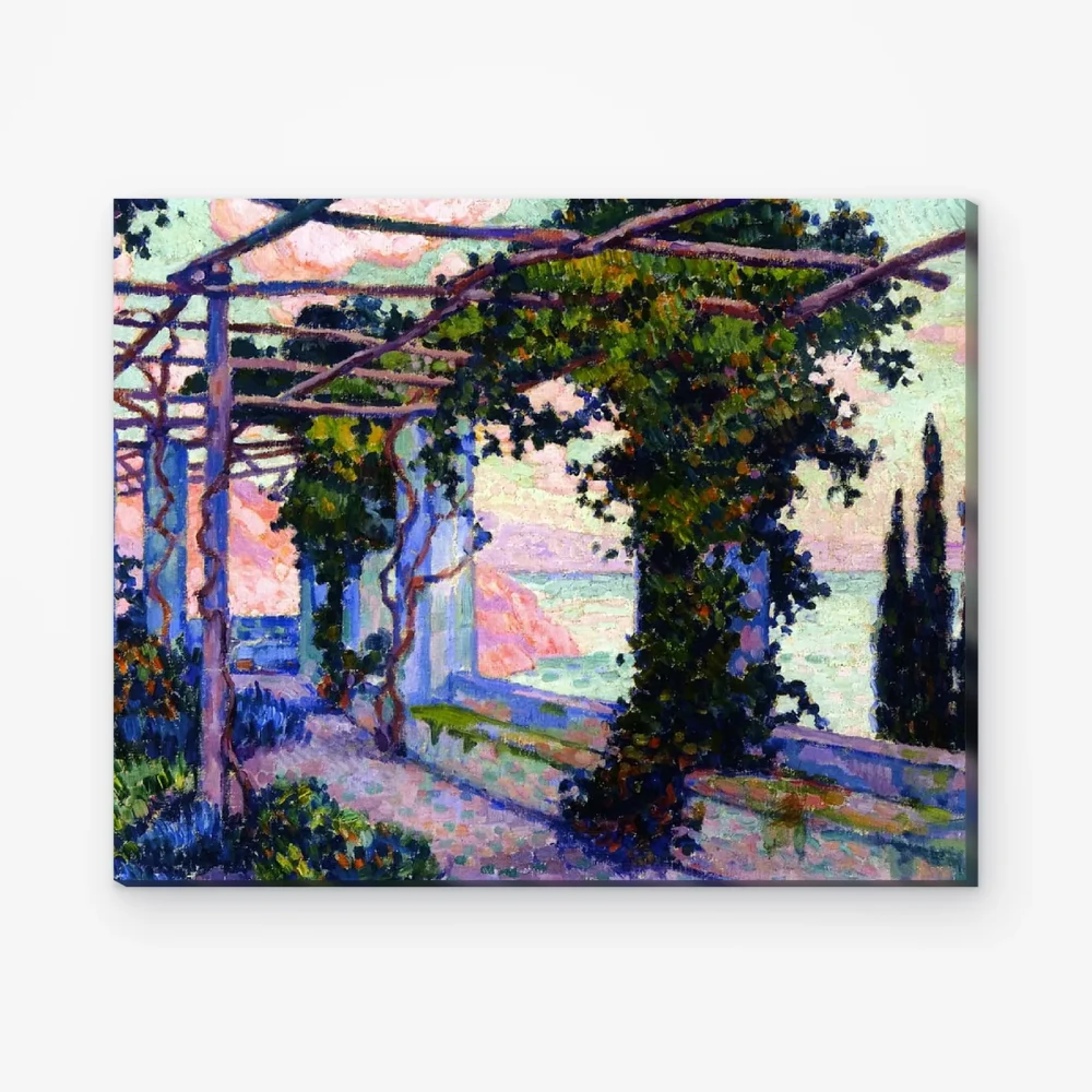Pintar por Números - Terraza del Hotel Palumbo en Ravello