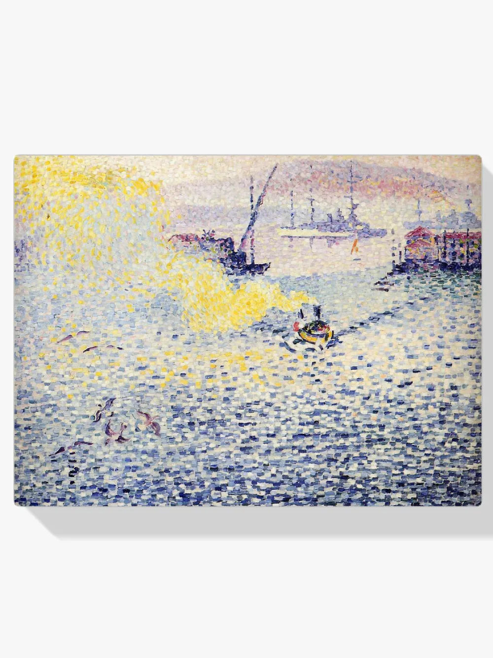 Pintar por números Tolón, mañana de invierno