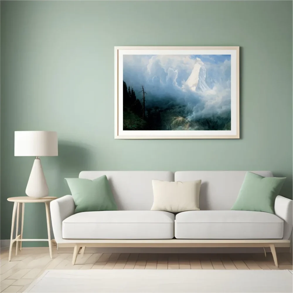 Pintar por números Tormenta en el Cervino – foto 4
