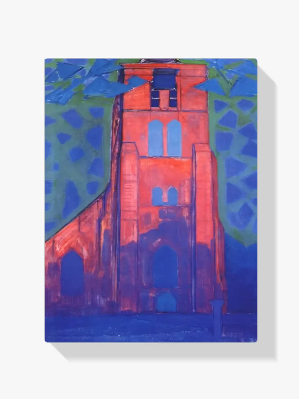 Pintar por números Torre de iglesia en Domburg