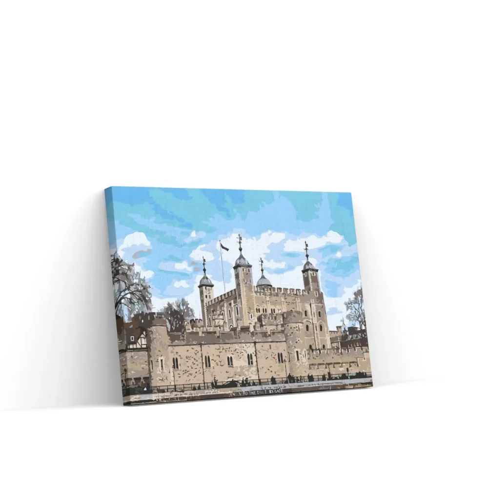 Pintar por números Torre de Londres - Castillo real