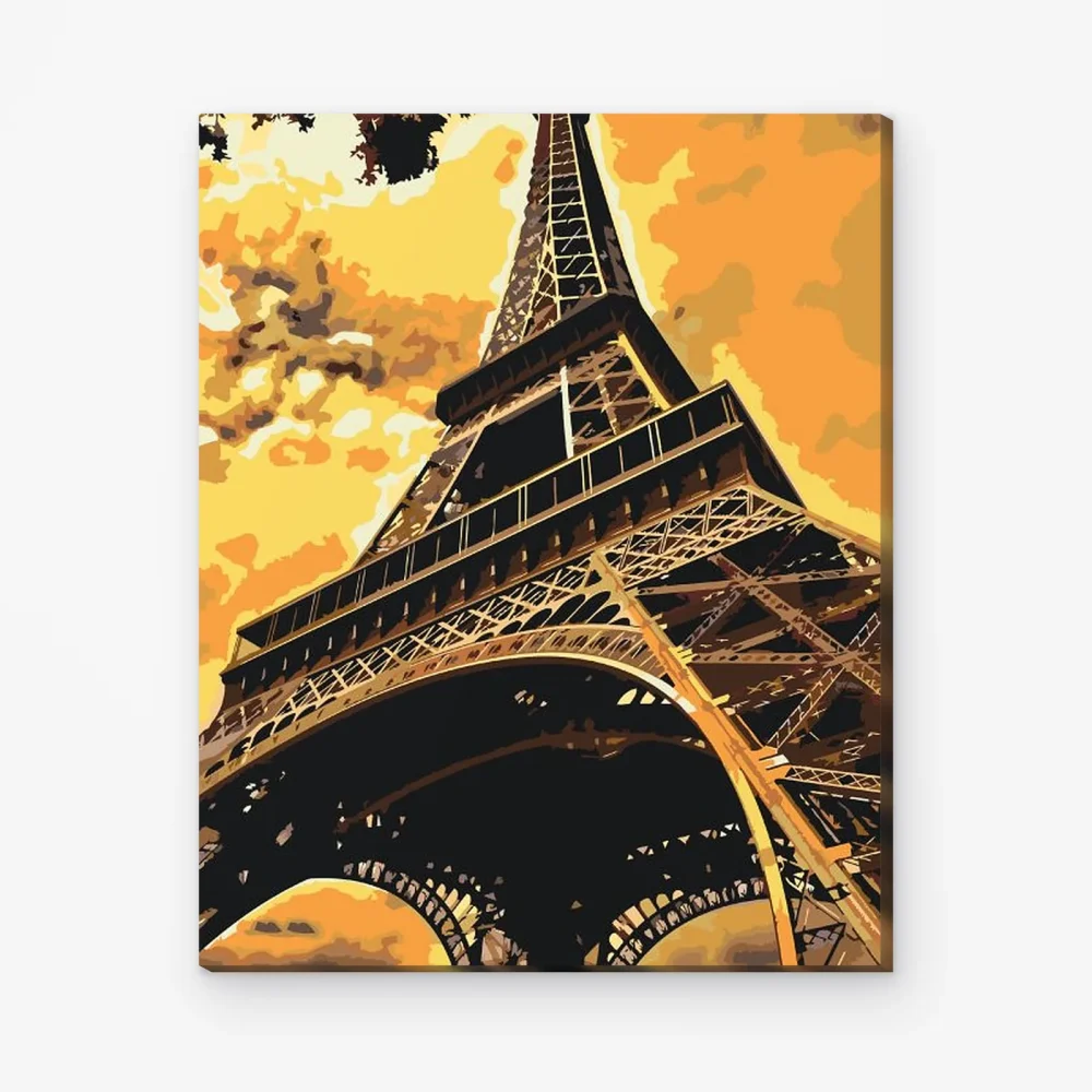 Pintar por Números - Torre Eiffel 2