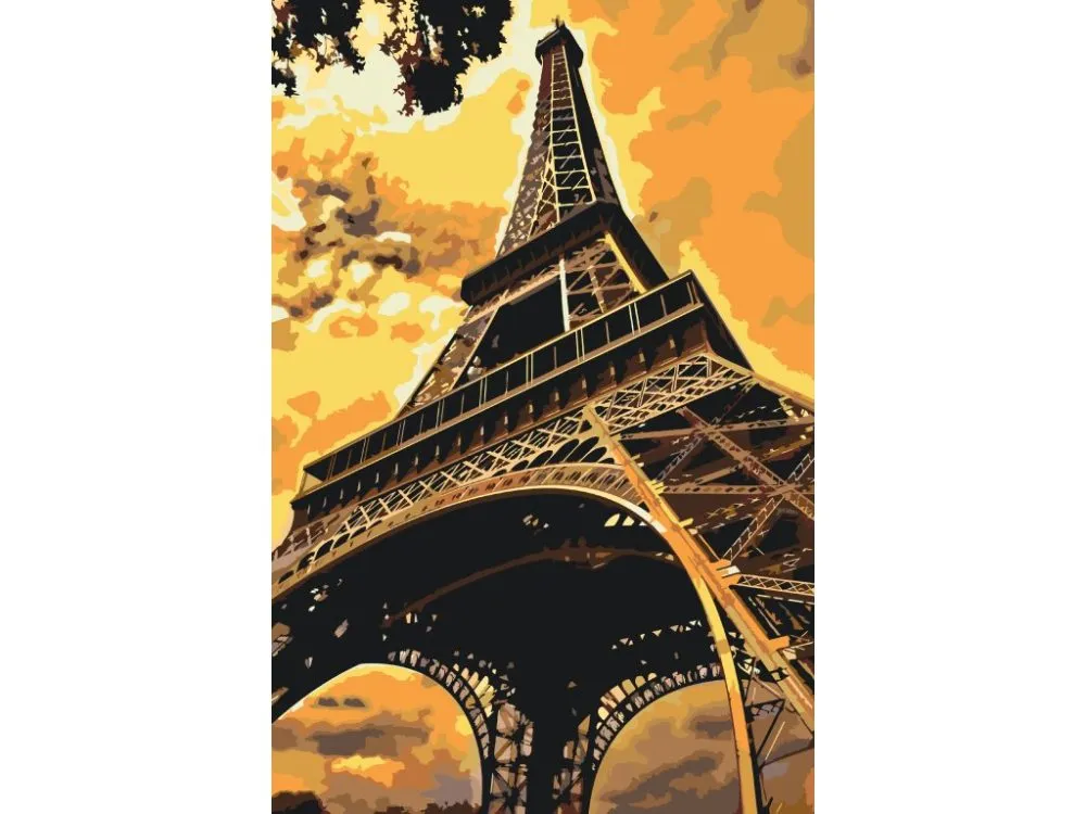 Pintar por números Torre Eiffel 2 – foto 2
