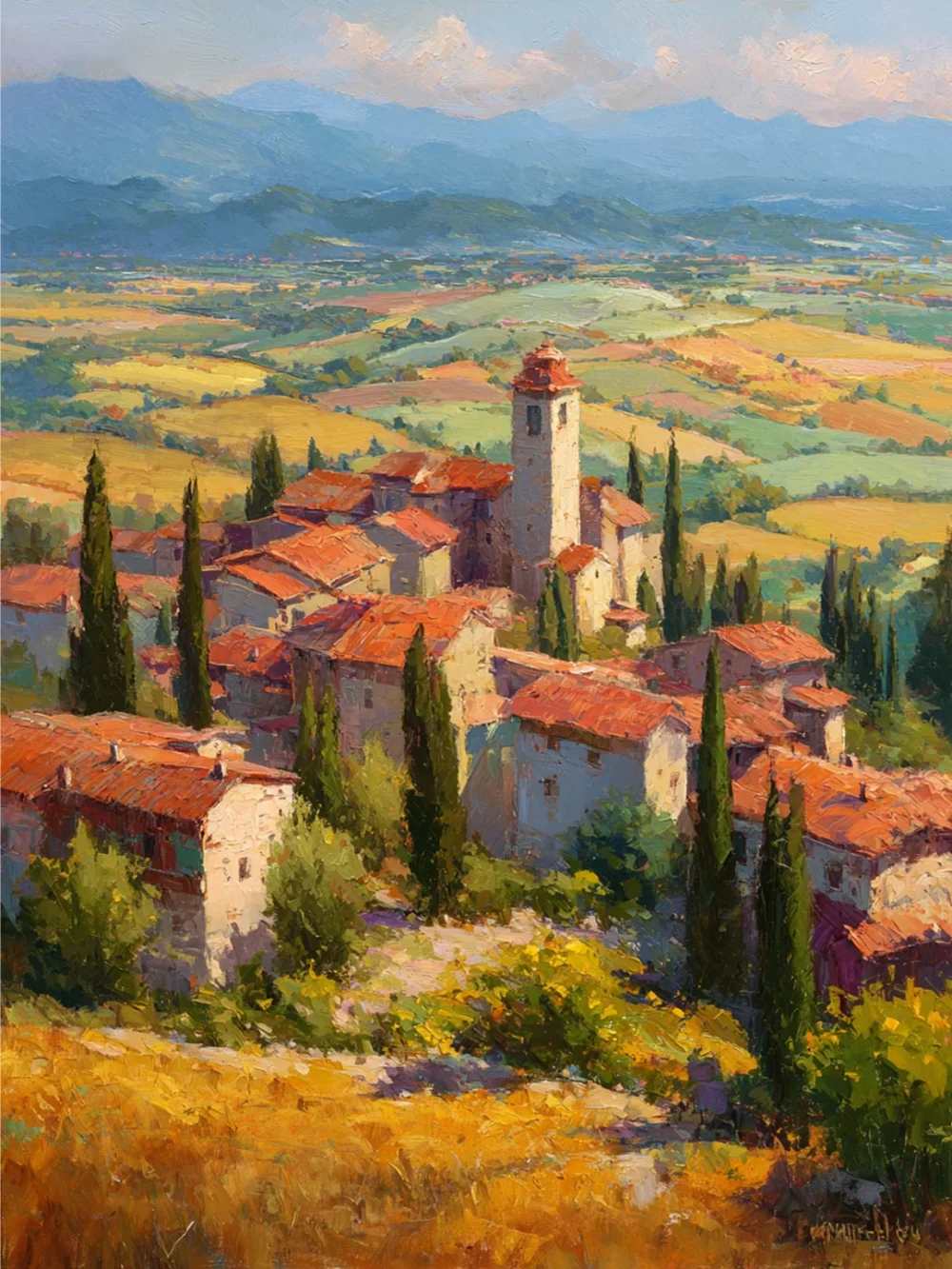 Pintar por números Toscana – foto 2