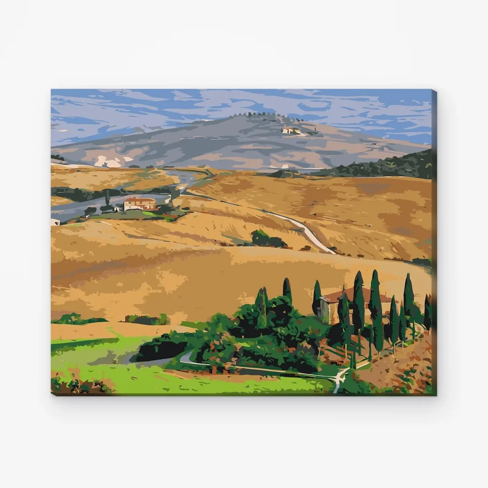 Pintar por Números - Toscana, Italia