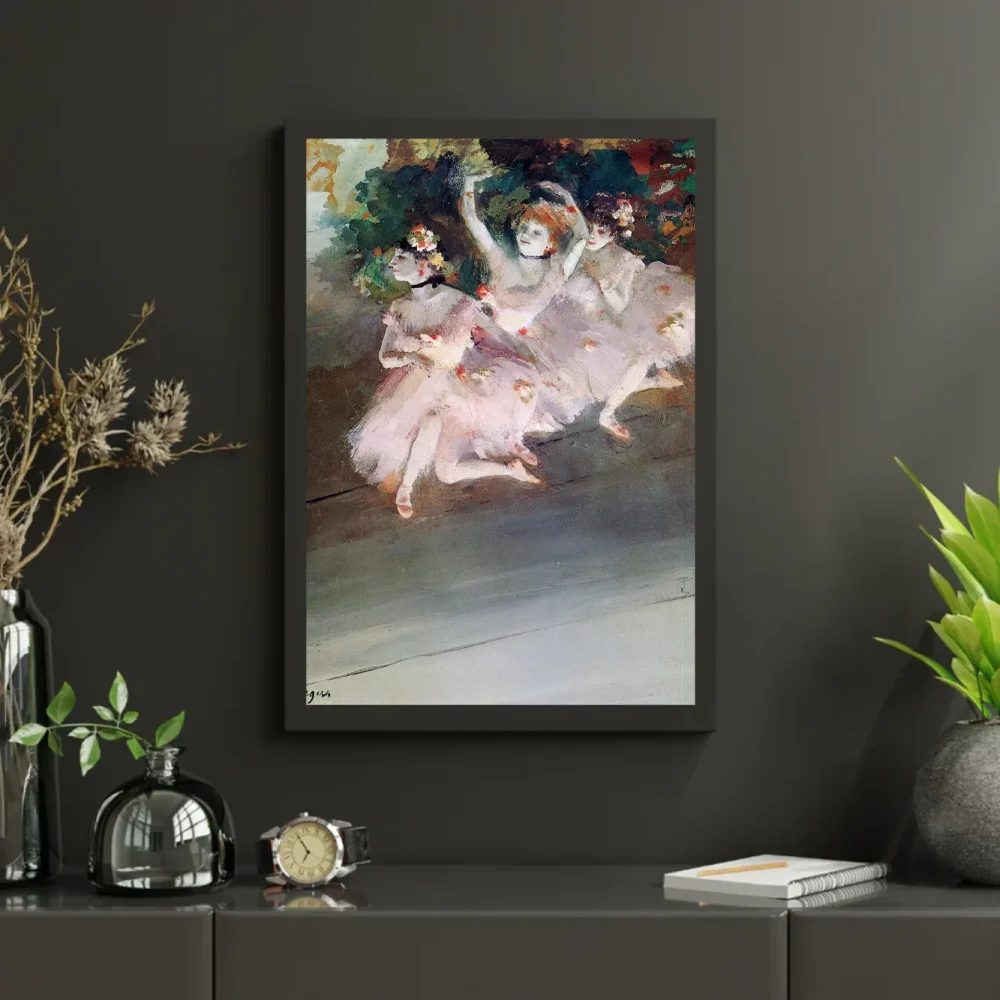Pintar por números Tres bailarinas de ballet – foto 3
