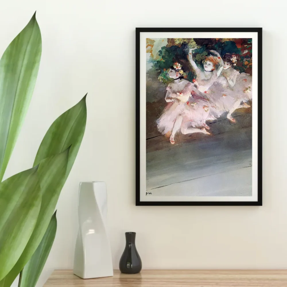 Pintar por números Tres bailarinas de ballet – foto 4