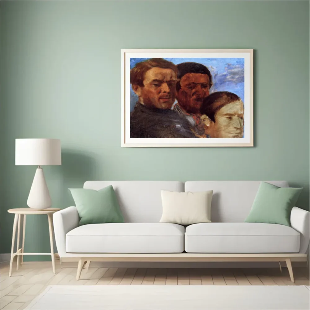 Pintar por números Tres cabezas – foto 4
