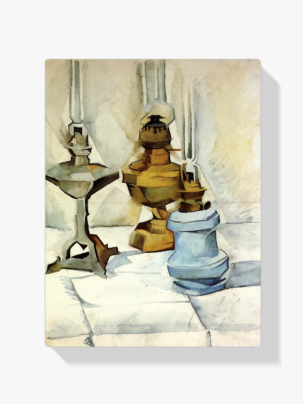 Pintar por números Tres lámparas