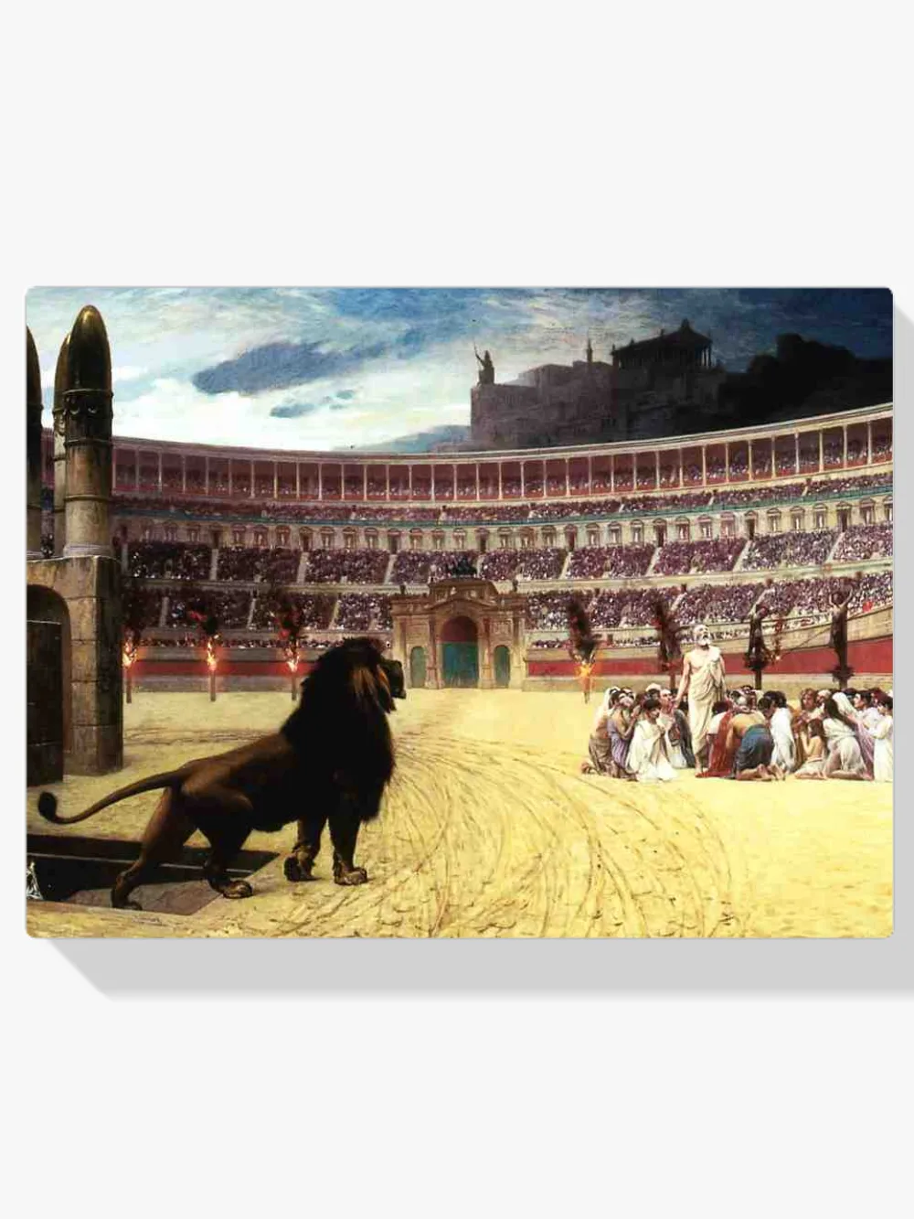 Pintar por números Última oración de los mártires cristianos