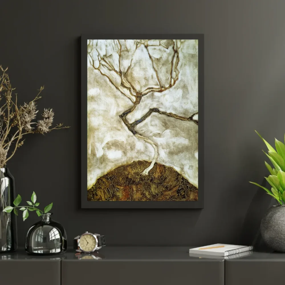 Pintar por números Un árbol a finales de otoño – foto 3