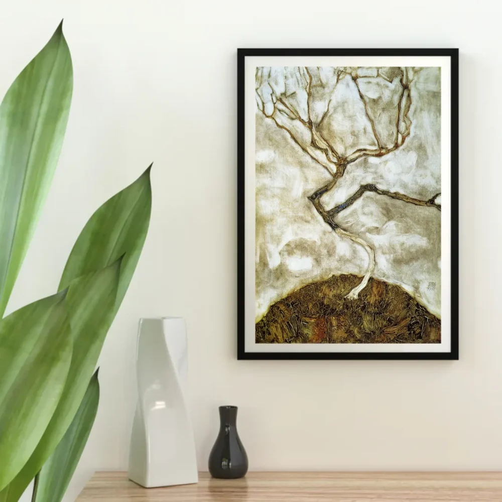 Pintar por números Un árbol a finales de otoño – foto 4