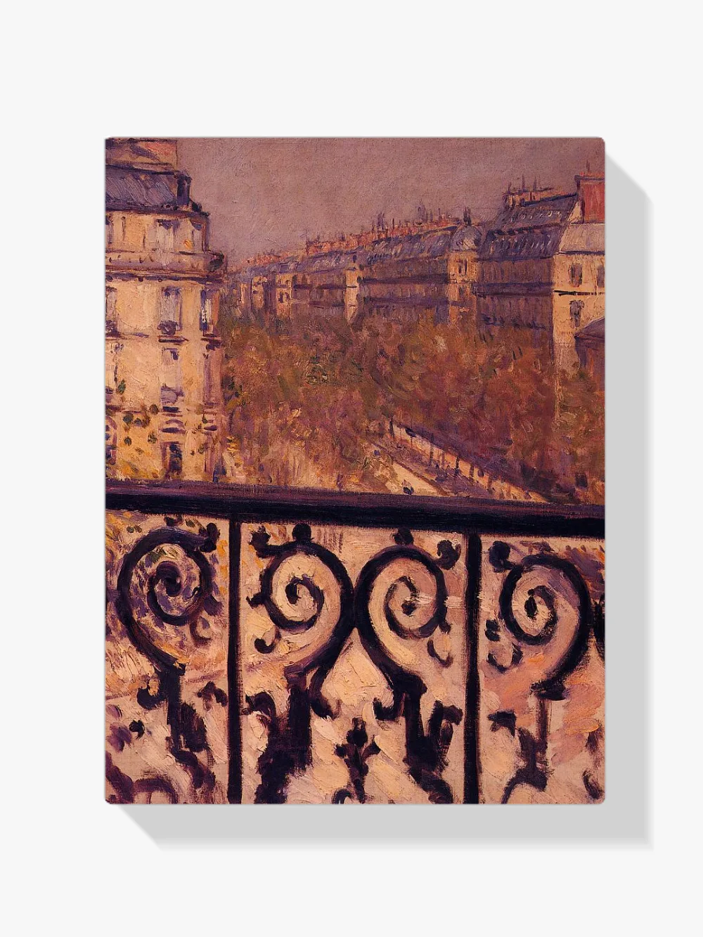 Pintar por números Un balcón en París