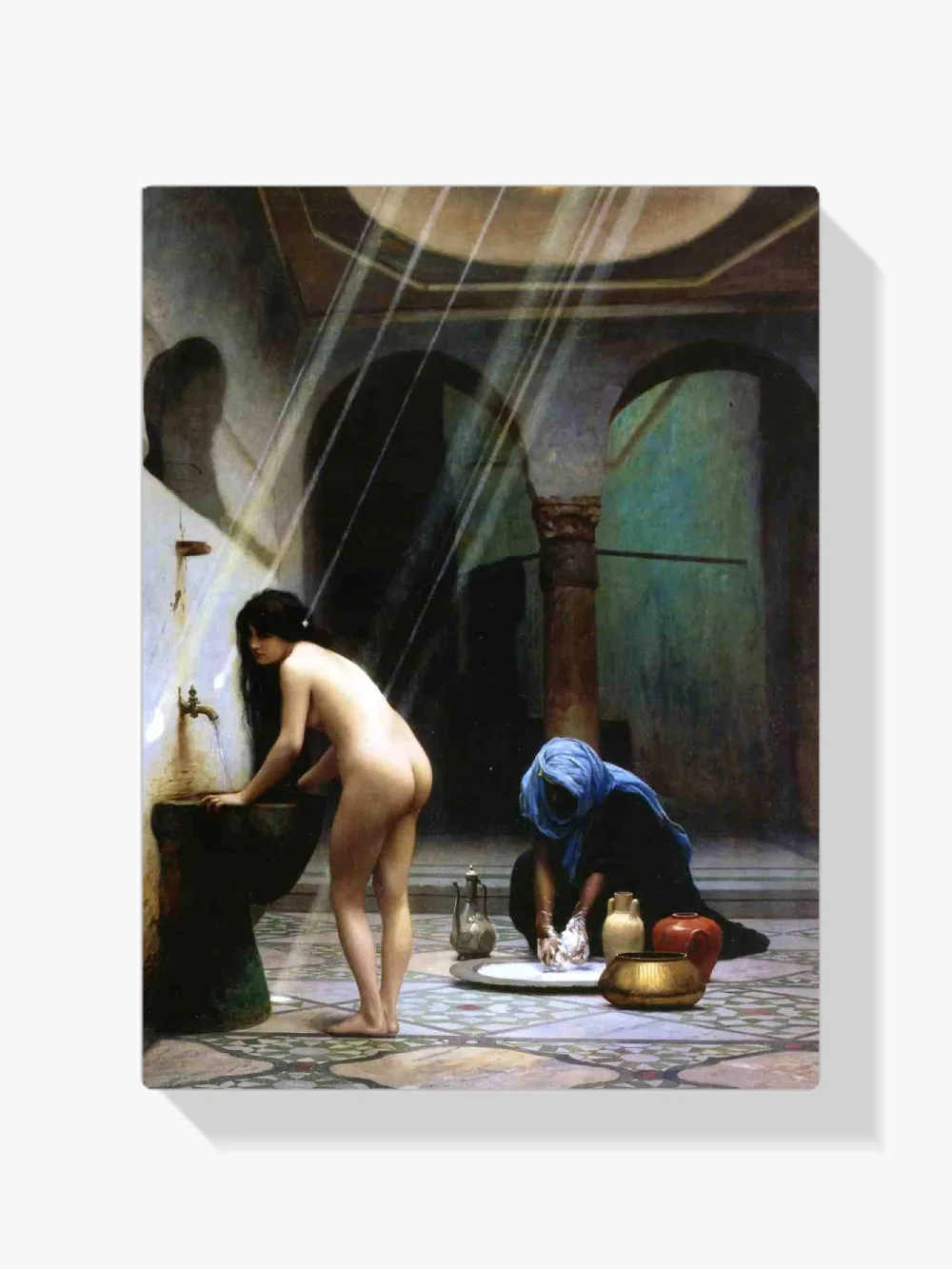 Pintar por números Un baño moro o Mujer turca en el baño