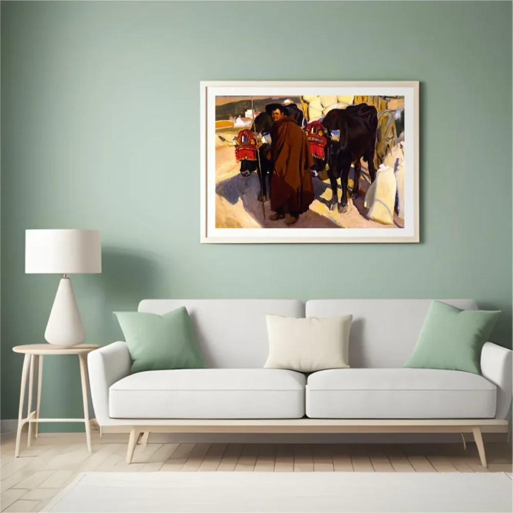 Pintar por números Un boyero castellano – foto 4