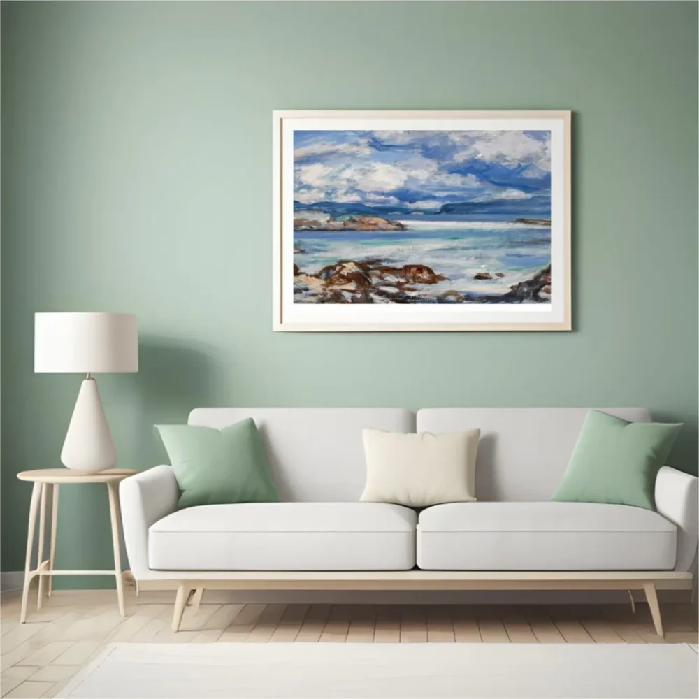 Pintar por números Un cielo nublado, Iona – foto 4