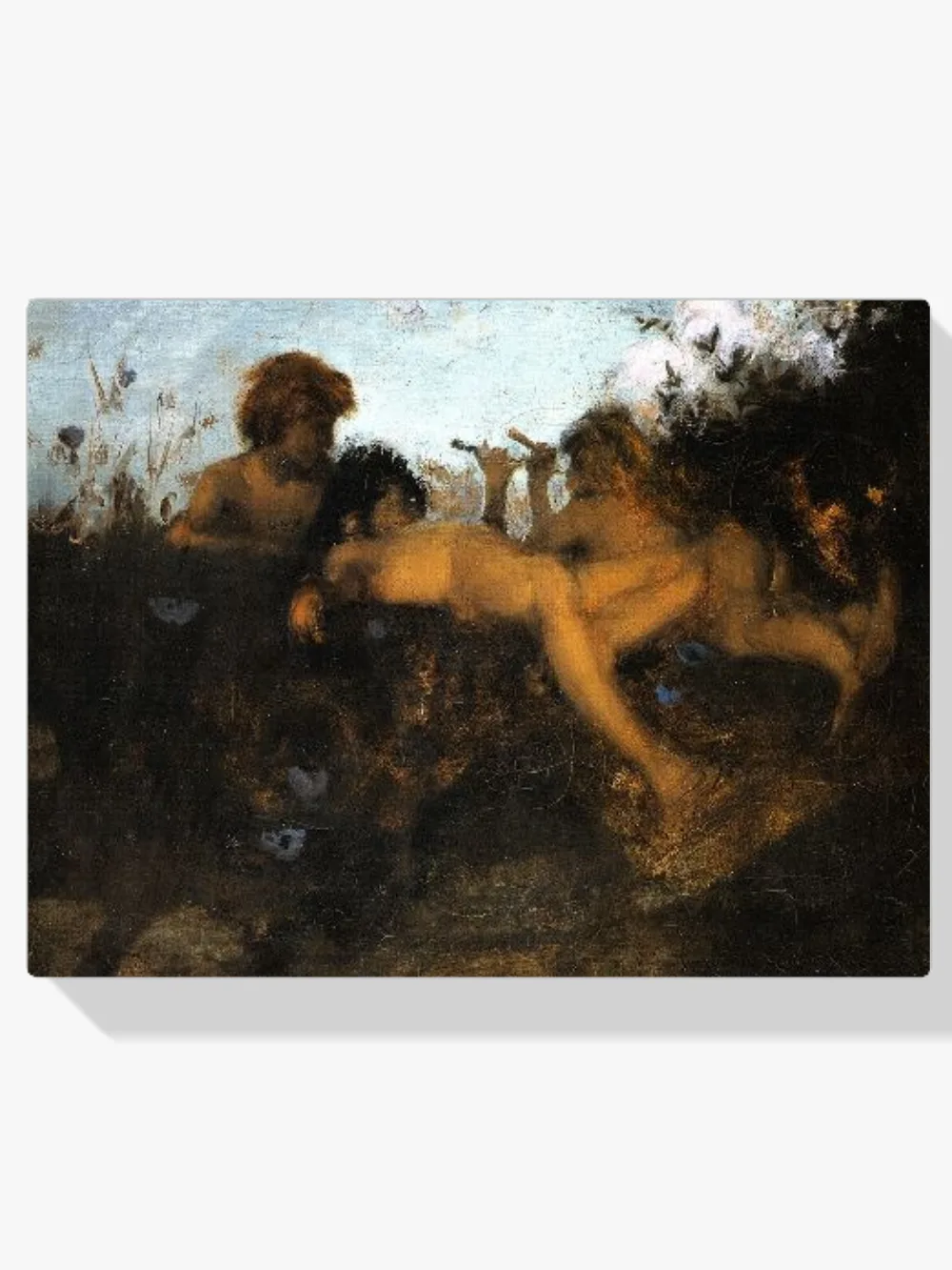 Pintar por números Un idilio de verano