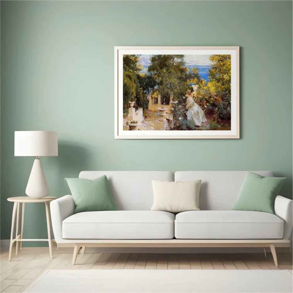 Pintar por números Un jardín en Corfú – foto 4