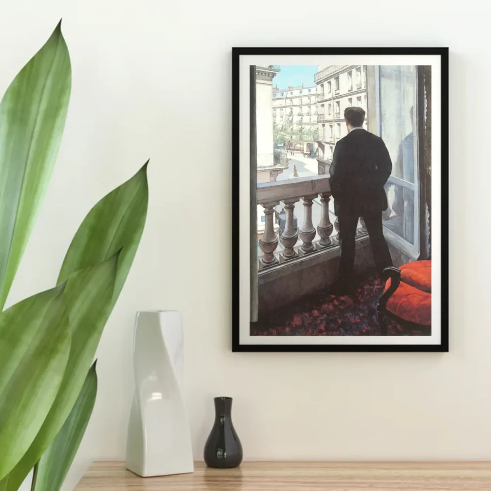 Pintar por números Un joven en su ventana – foto 4
