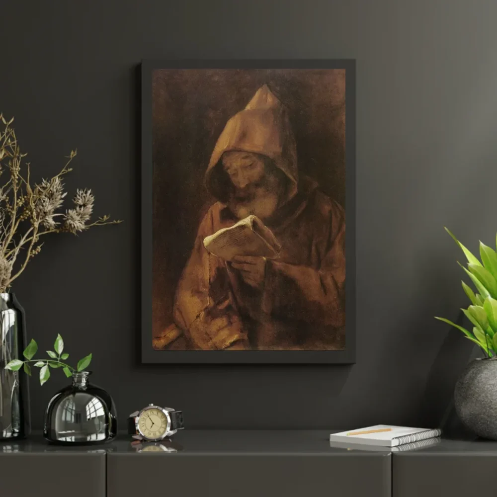 Pintar por números Un monje leyendo – foto 3