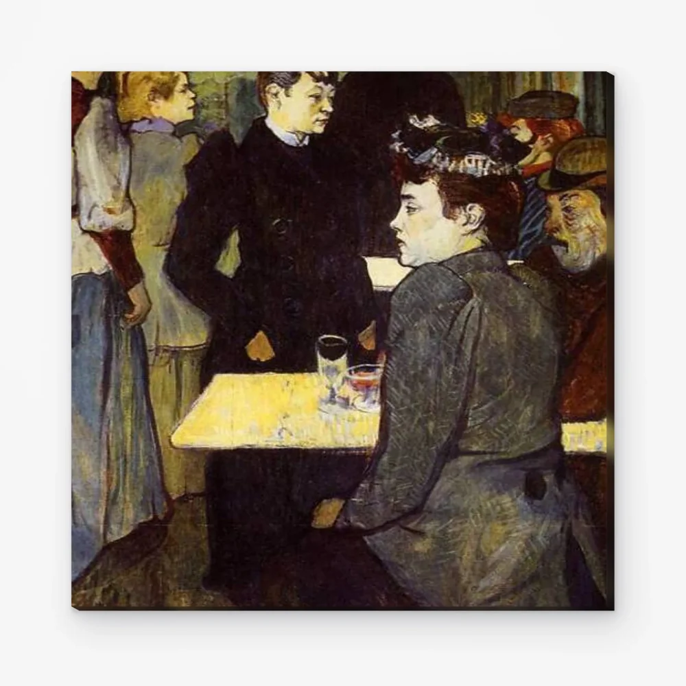 Pintar por Números - Un rincón del Moulin de la Galette