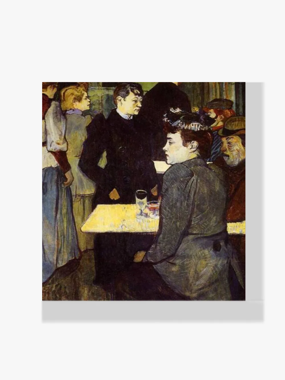 Pintar por números Un rincón del Moulin de la Galette