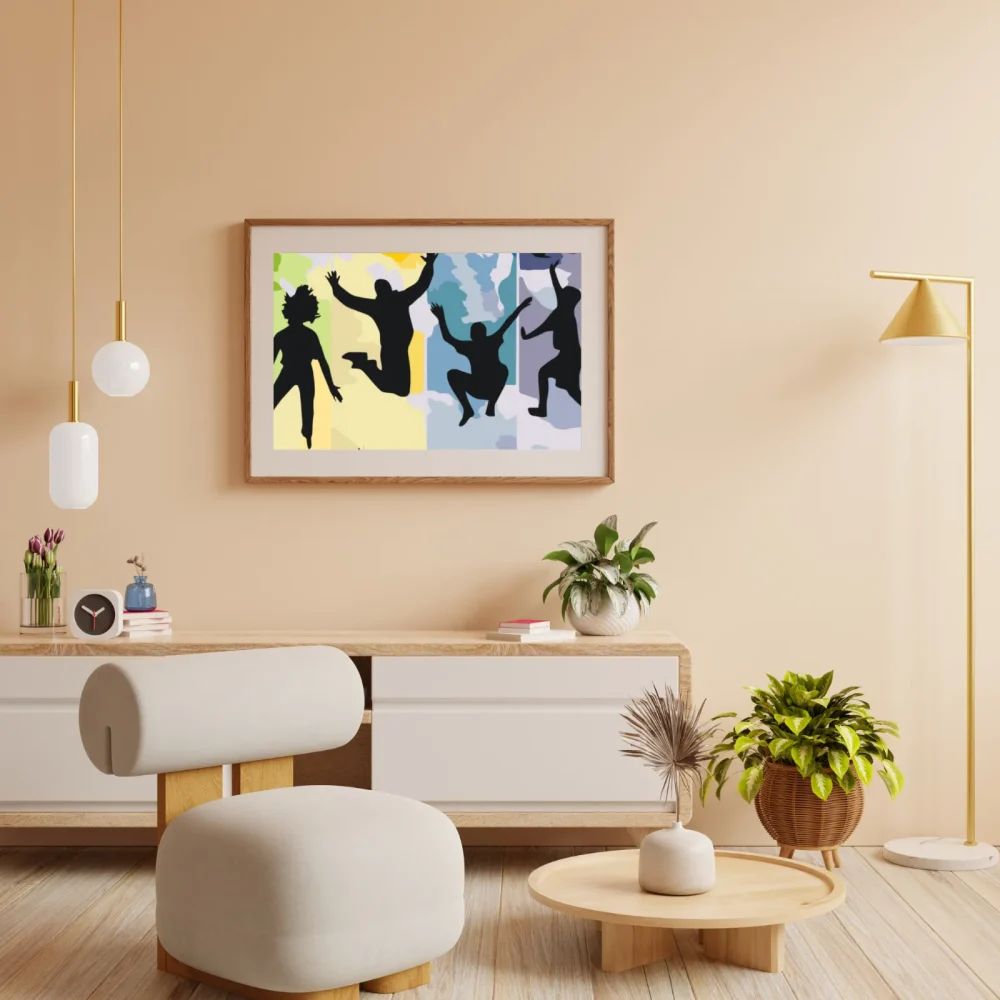 Pintar por números Un salto de alegría – foto 4
