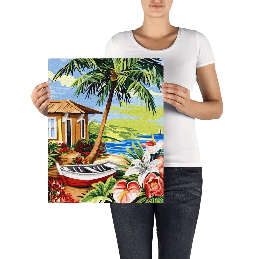 Pintar por números Un trocito de paraíso – foto 4