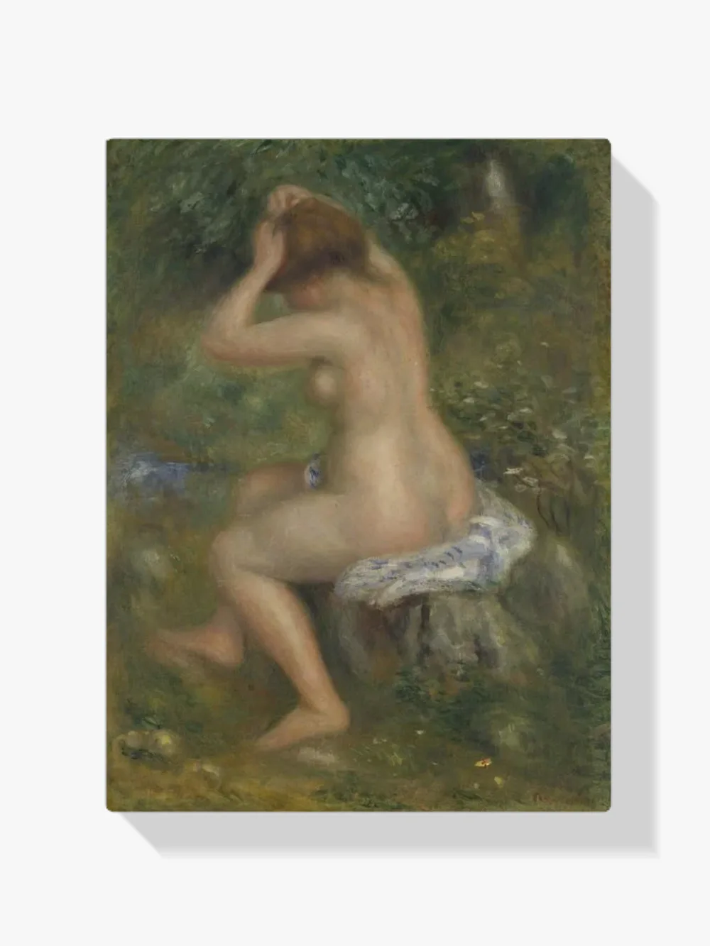 Pintar por números Una bañista