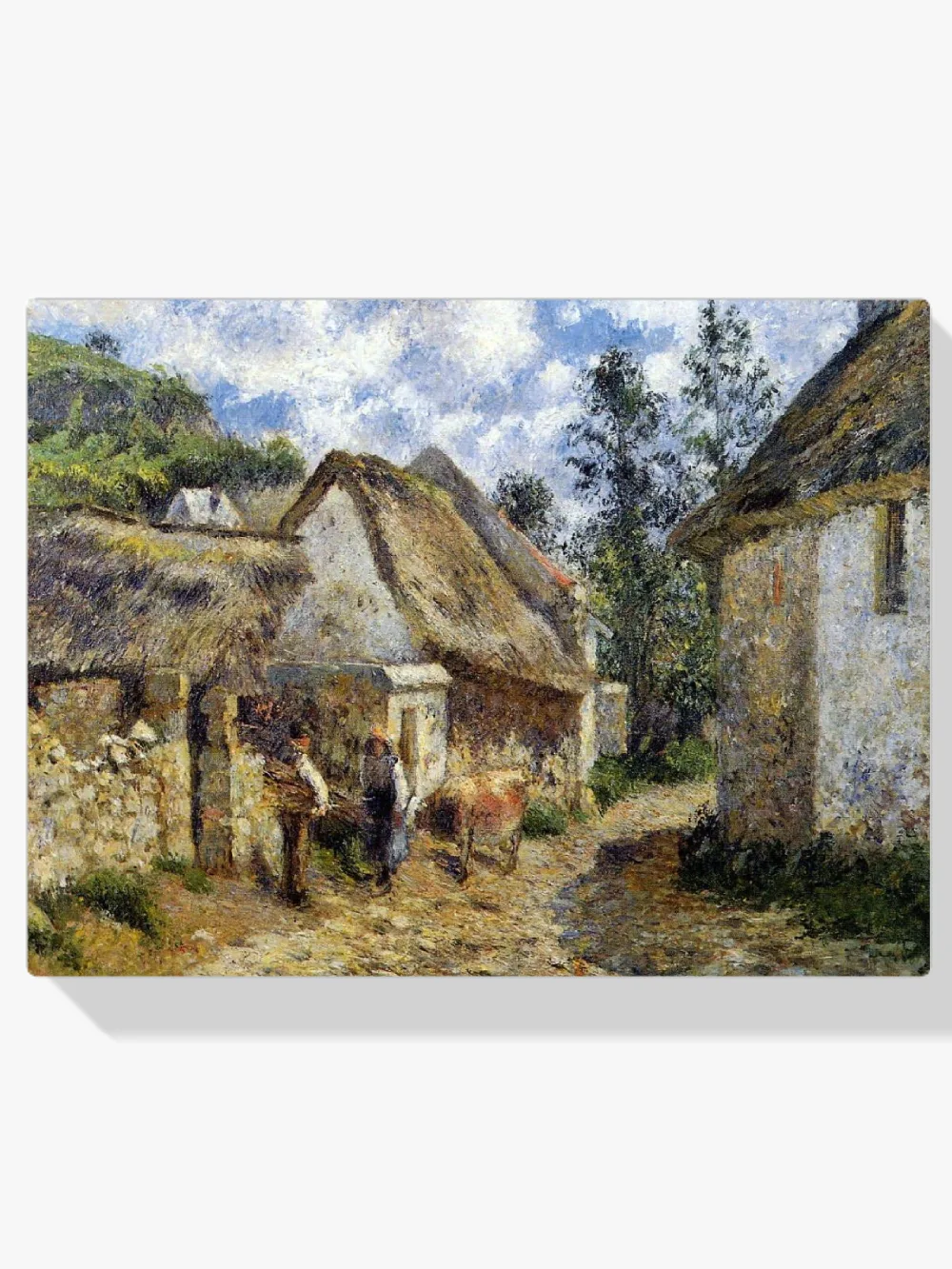 Pintar por números Una calle de Auvers