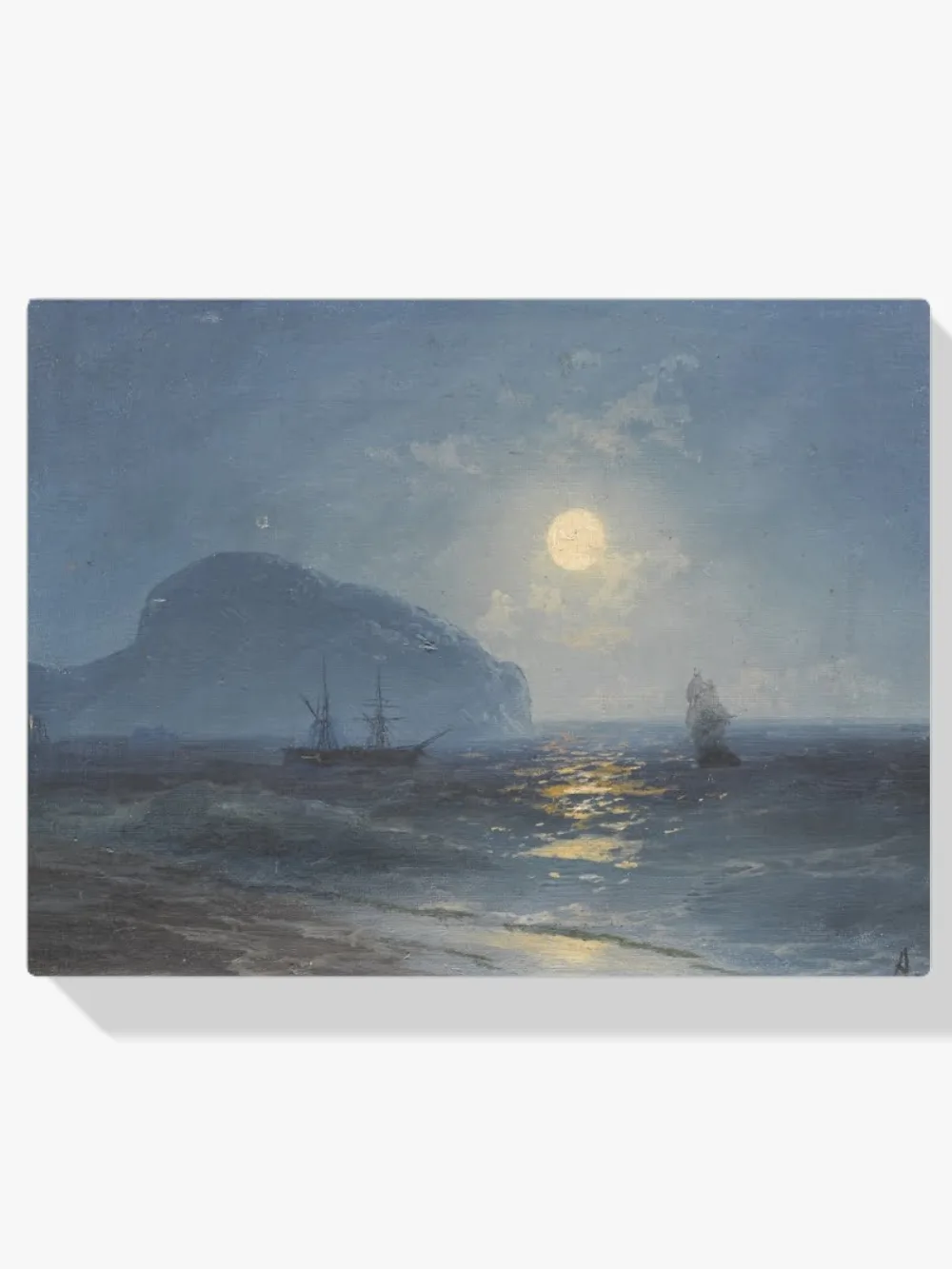 Pintar por números Una noche de luna