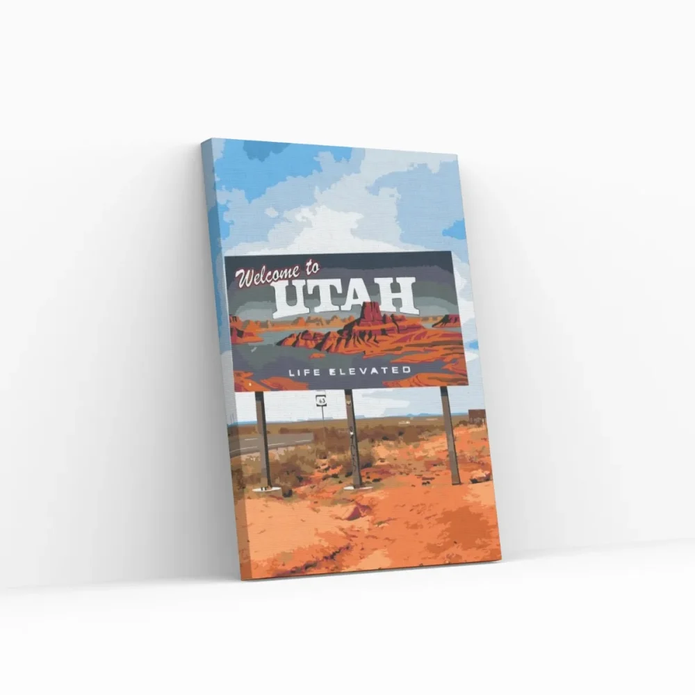 Pintar por números Utah