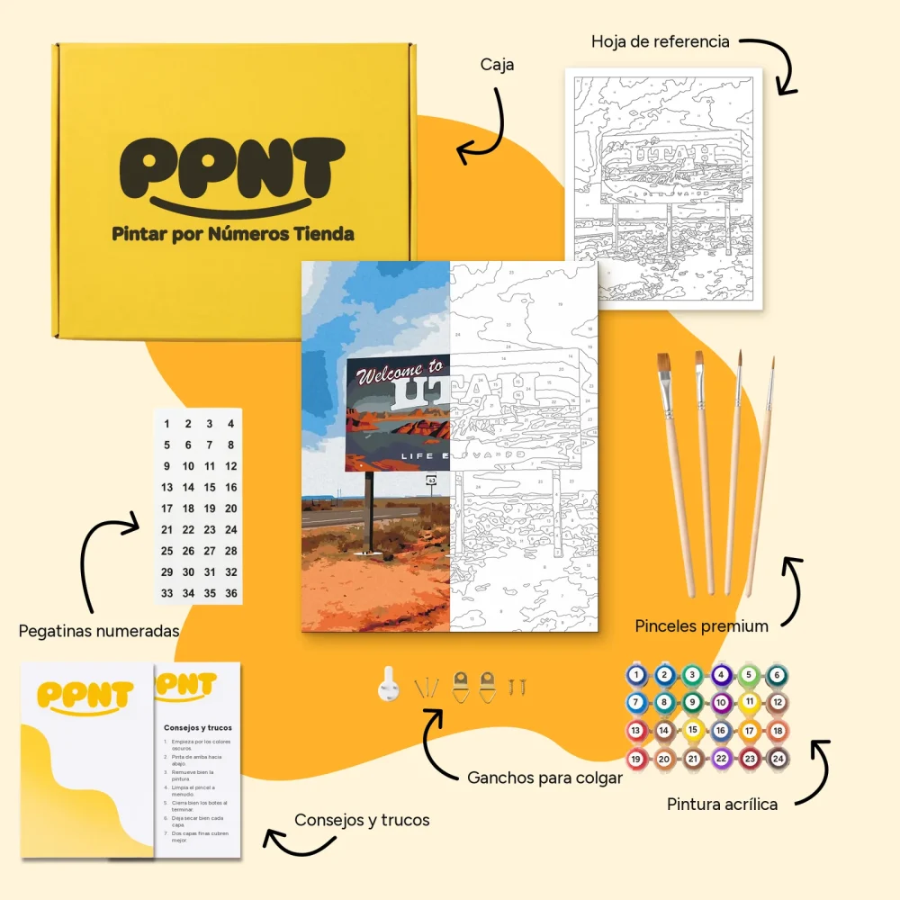 Pintar por Números - Utah